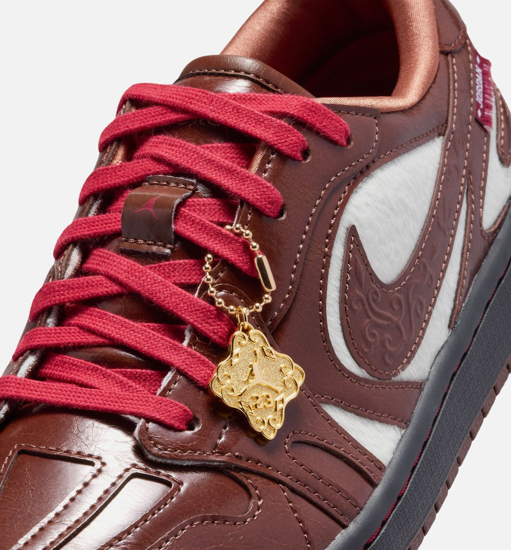 Air Jordan 1 Low Lunar New Year Women's Lifestyle Shoes - Light Chocolate